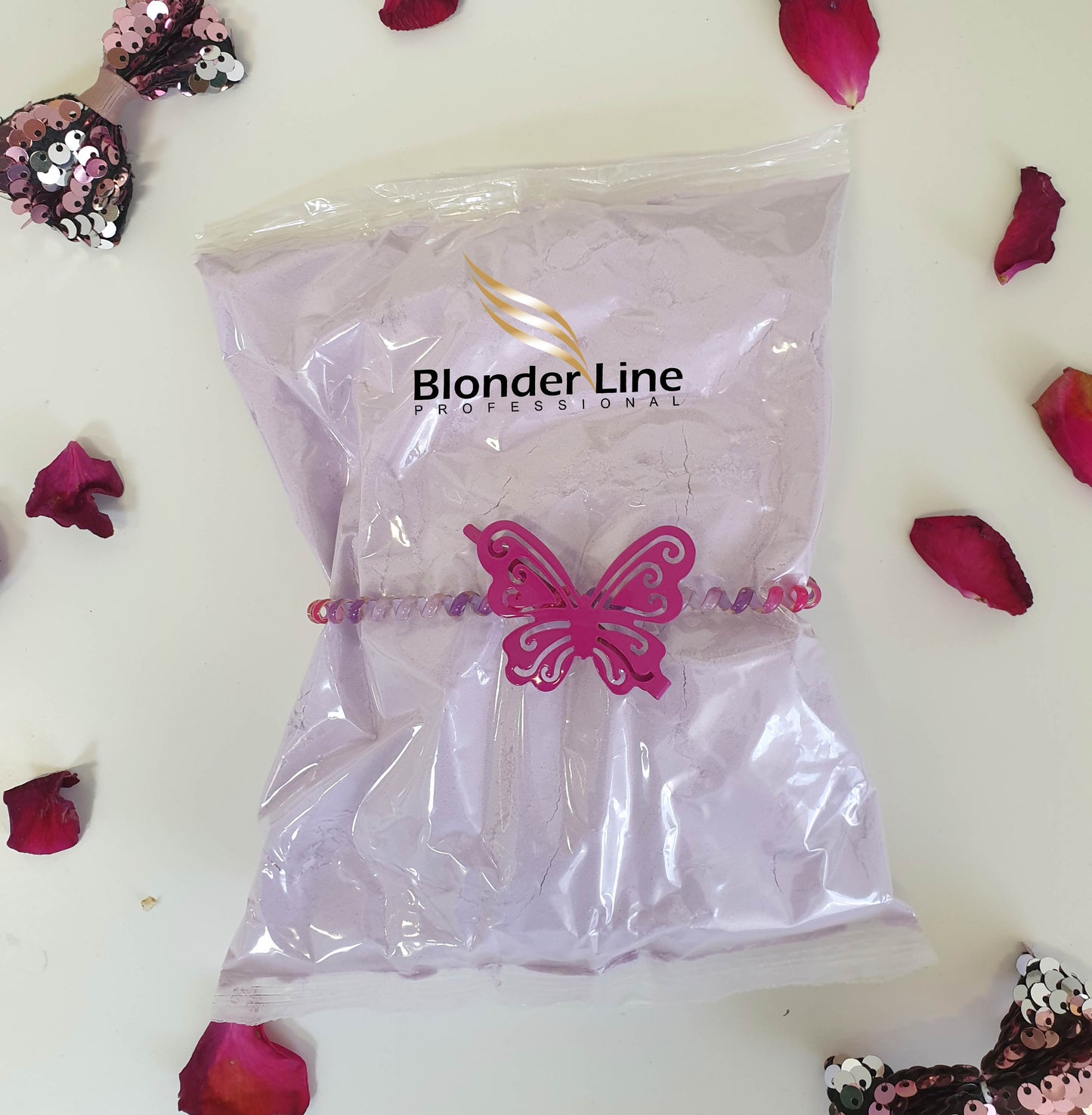 Violet Blondierung die haare Aufheller Blondier Pulver Bleaching Powder Haarbleich Hair Bleach Decolor