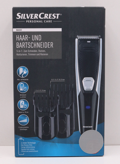 SILVERCREST® PERSONAL CARE Haar- und Bartschneider 2 Aufsteckkämme