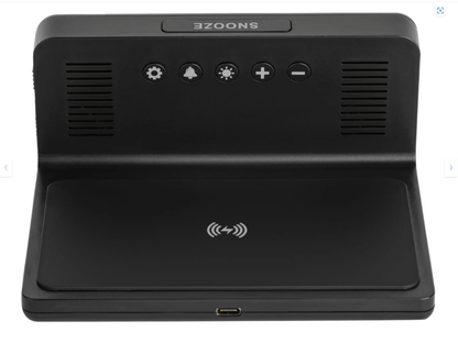 Digitaler Wecker, mit kabelloser Ladefunktion