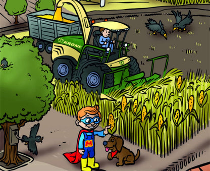 Wimmel-Max und Wimmel-Biene Bilderbuch mit integriertem Smart-Phone-Hörbuch für Kinder