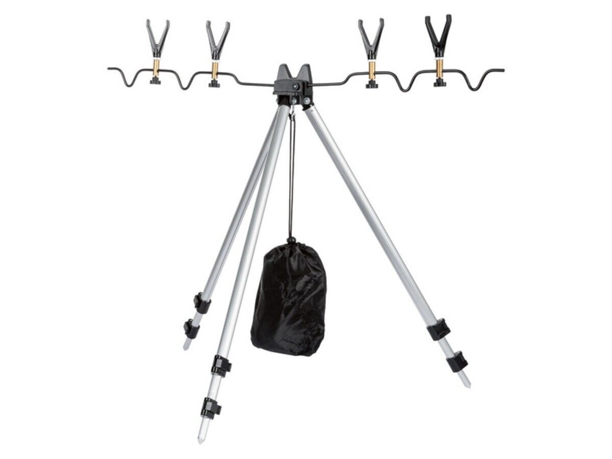 Telescopic rod holder