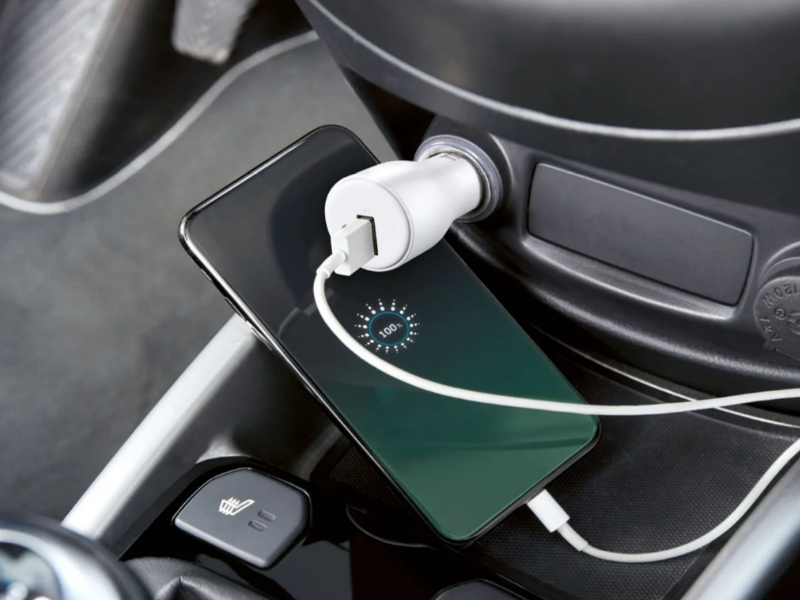 Handy Lade Kabel Set für Auto KFZ Ladestecker