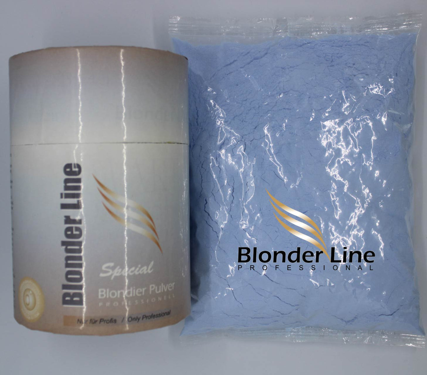 Blue bleaching achieved up to level 7