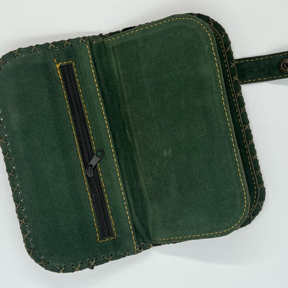 Cool Geld Börse aus Leder mit Figuren