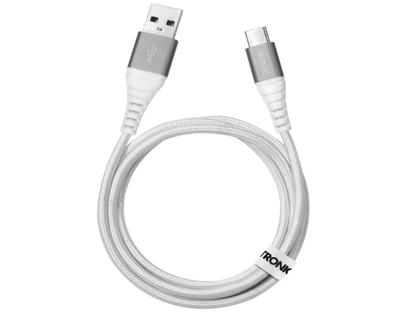 Lade- und Datenkabel Metallstecker, ca. 1 m