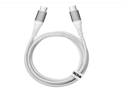 Lade- und Datenkabel Metallstecker, ca. 1 m